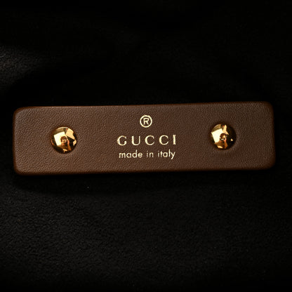 Gucci Suede Softbit Maxi Shoulder Bag Brown 7 of 10