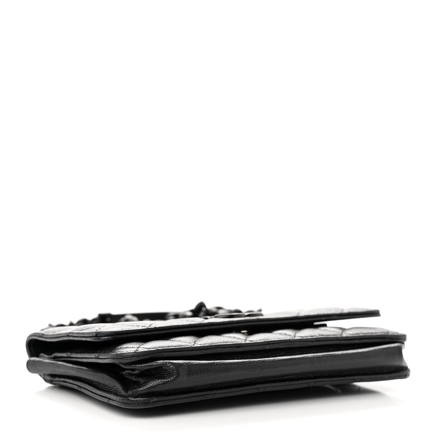 Chanel Caviar Quilted My Everything Wallet On Chain WOC Black 4 of 11