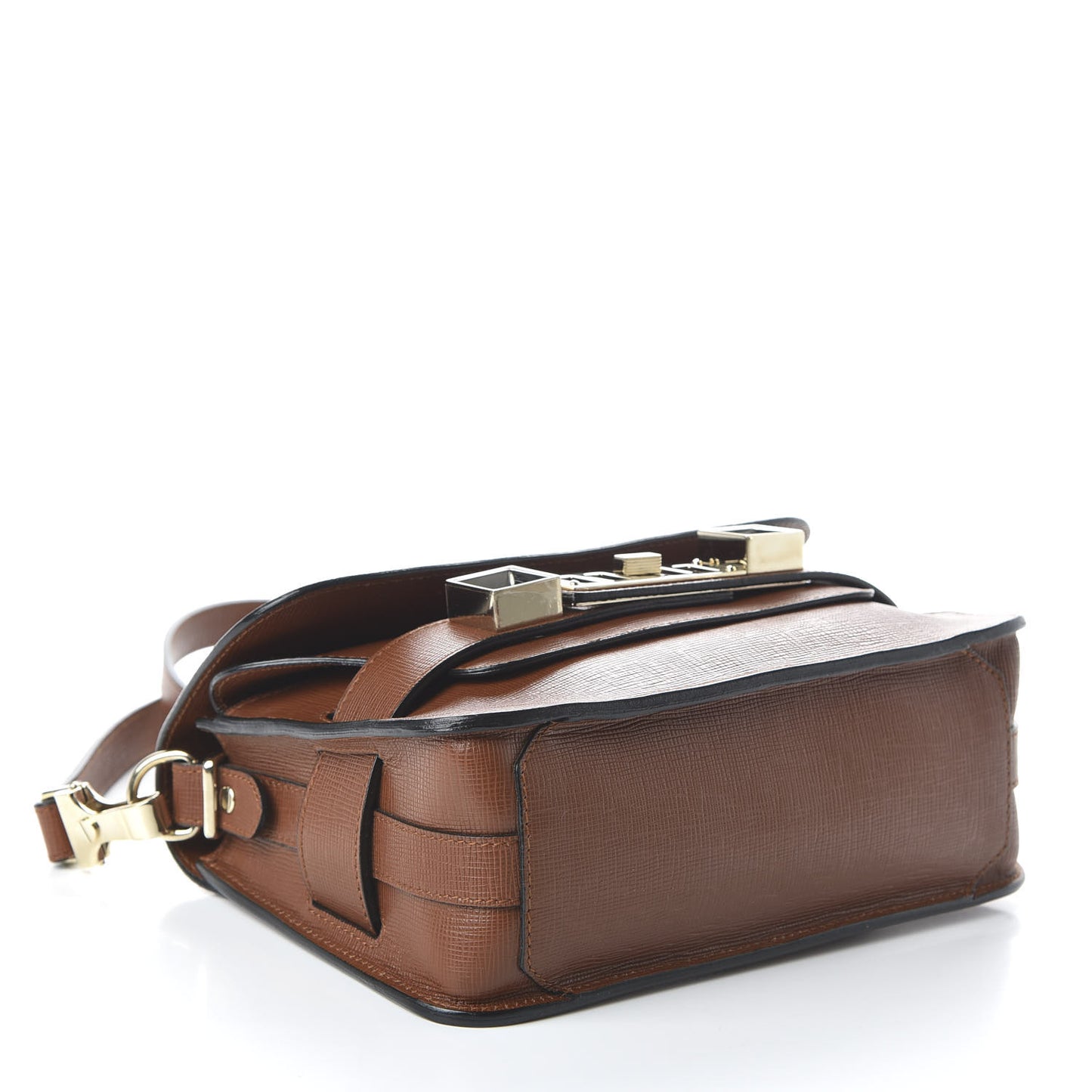 Linosa Calfskin PS11 Classic Shoulder Bag Nice Tan