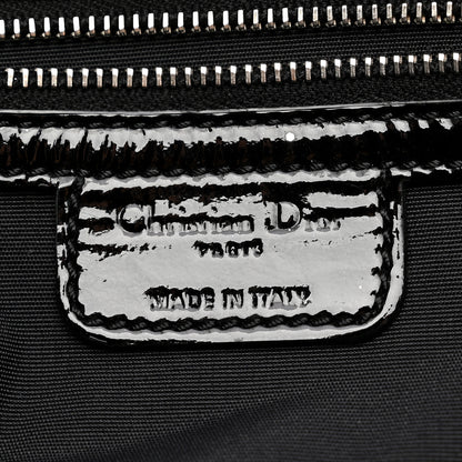 Christian Dior Patent Cannage New Lock Flap Black 8 of 12