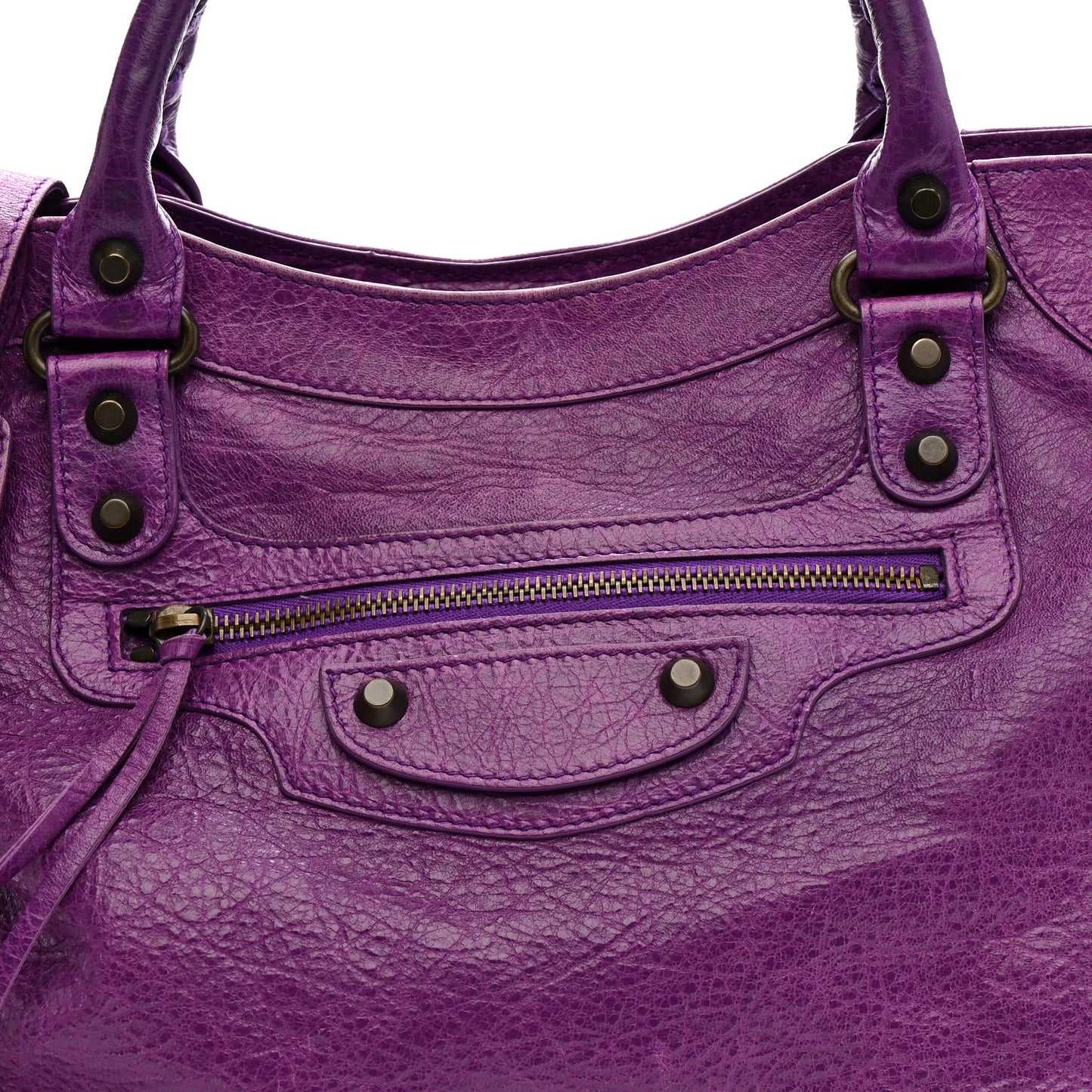 Agneau Classic Hardware Velo Ultraviolet