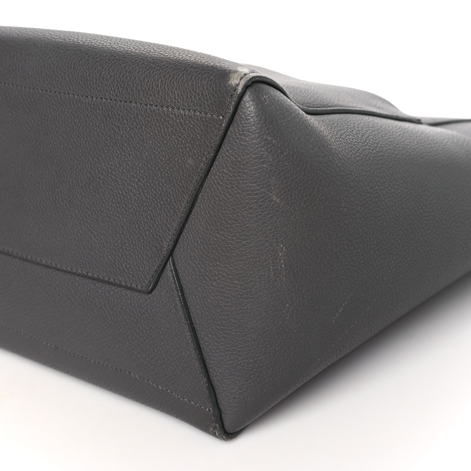 Celine Soft Grained Calfskin Sangle Bucket Bag Taupe 8 of 10