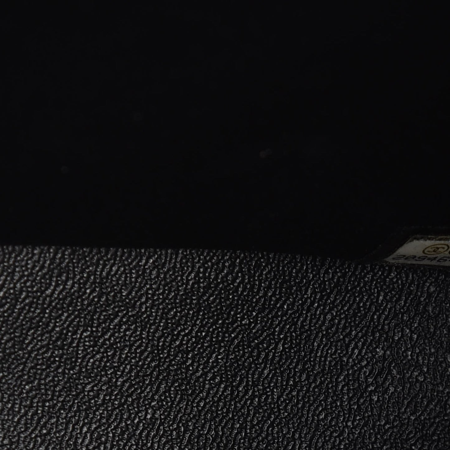 Lambskin Chevron Quilted Jumbo Double Flap So Black