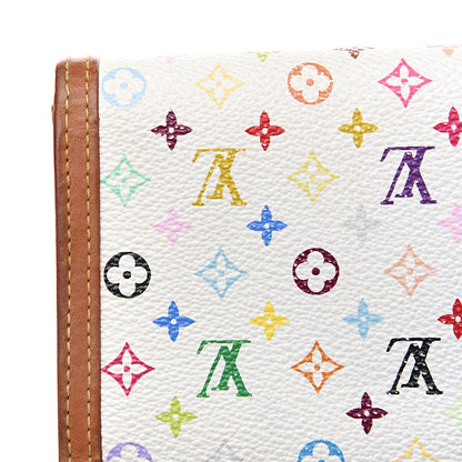 Louis Vuitton Monogram Multicolor Porte Tresor International Wallet White 11 of 12