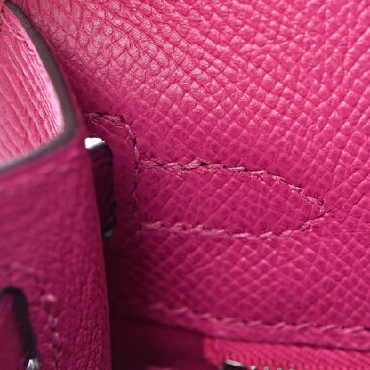 Hermes Epsom Kelly Sellier 25 Rose Pourpre 29 of 41