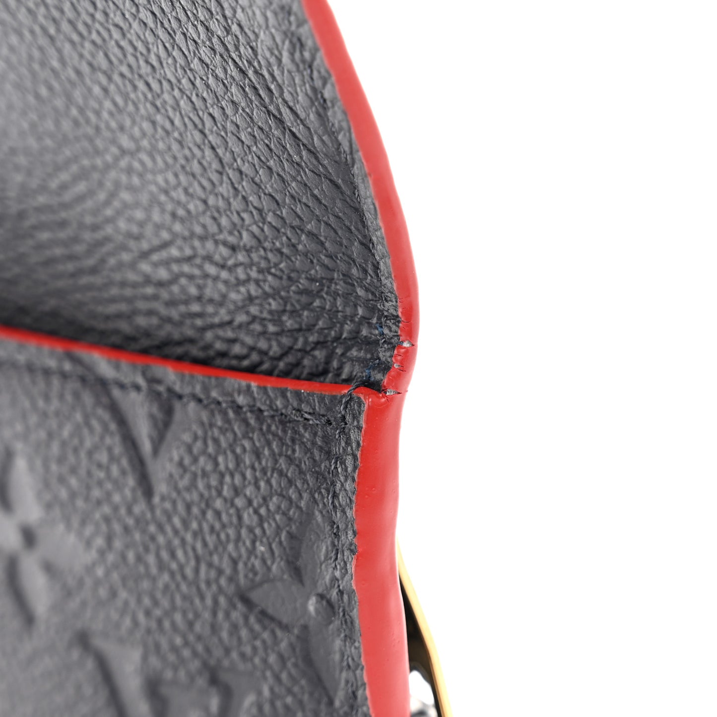 Empreinte Key Pouch Marine Rouge