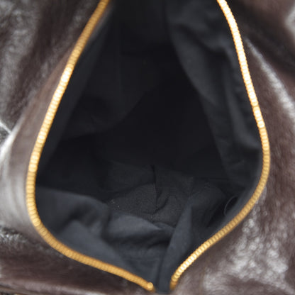 Balenciaga Agneau Giant 12 Gold Hardware Zip Traveler Backpack Charbon 6 of 9