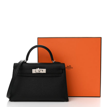 Hermes Epsom Mini Kelly Sellier 20 Black 13 of 13