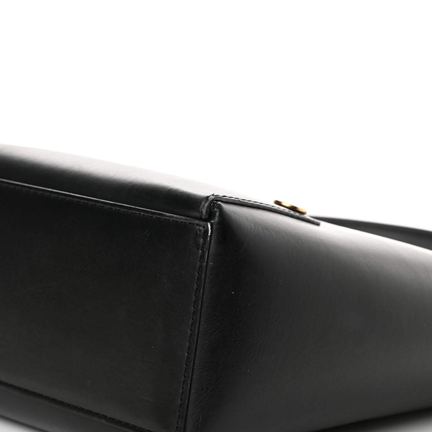 Eco Alter Nappa Popper Bucket Bag Black