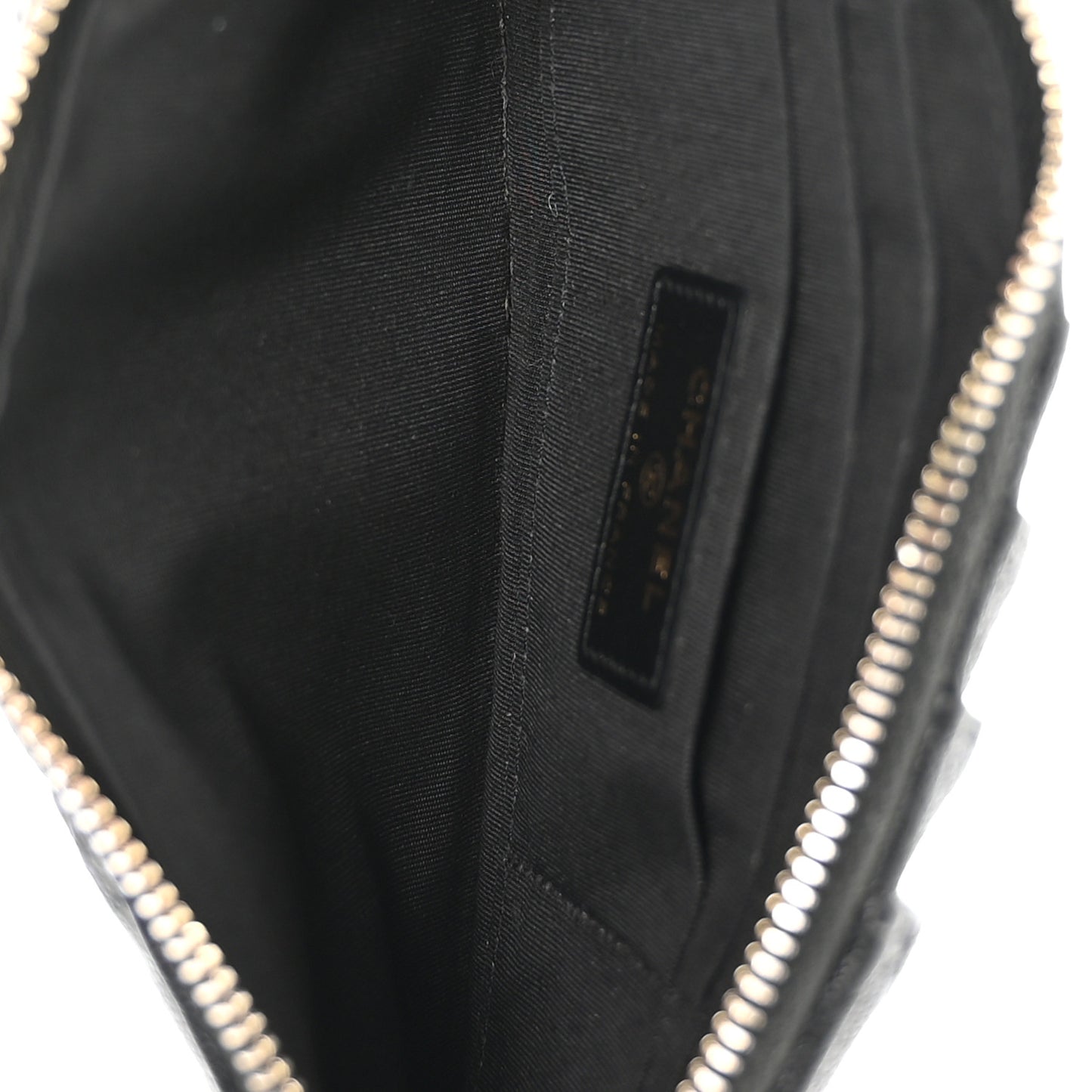 Caviar Quilted Boy iPhone Pouch Black