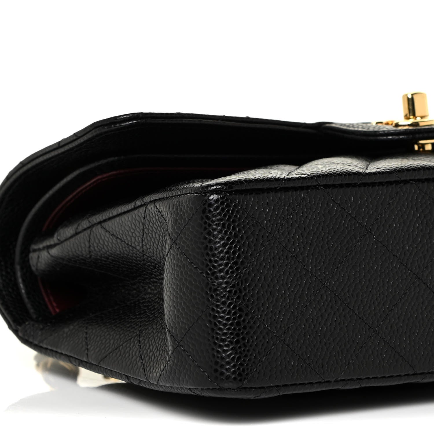 Chanel Caviar Quilted Small Double Flap Black 9 of 11