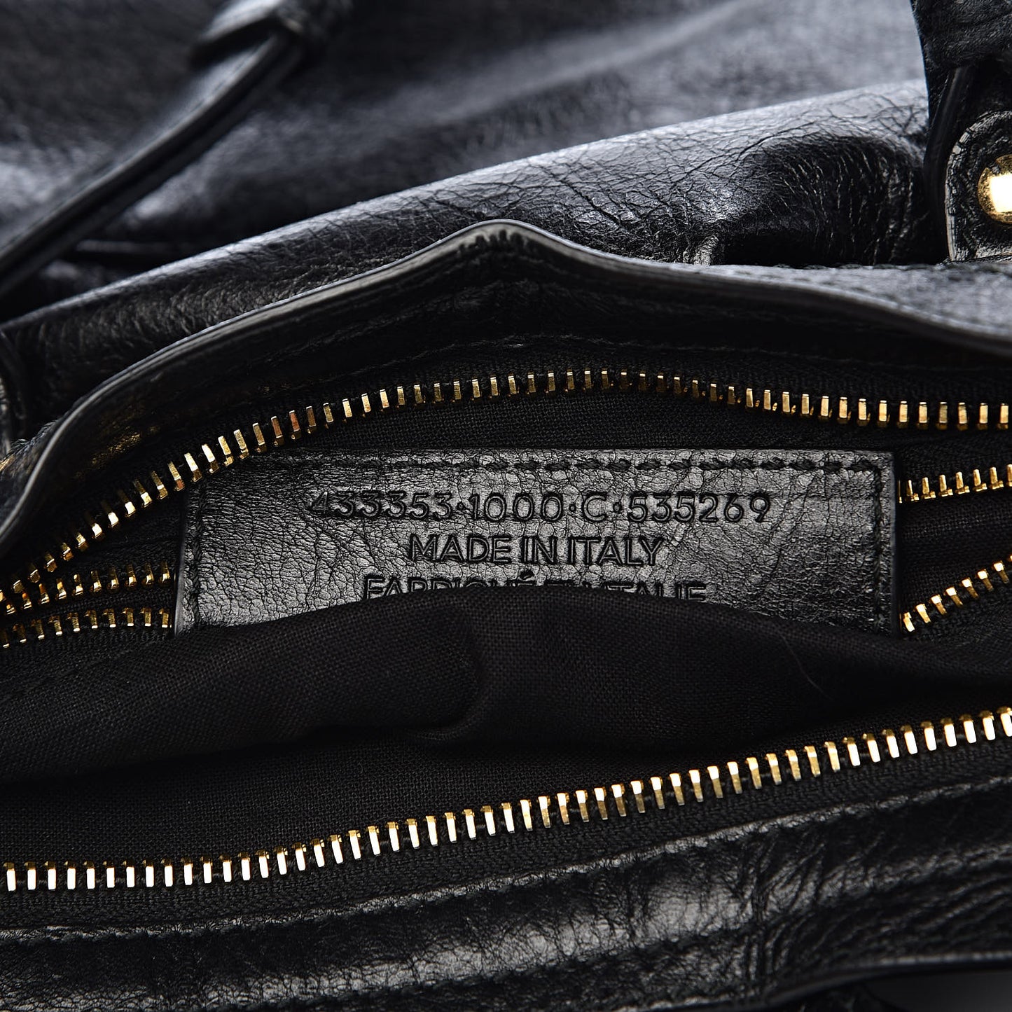 Agneau Giant 12 Gold Hardware S City Black