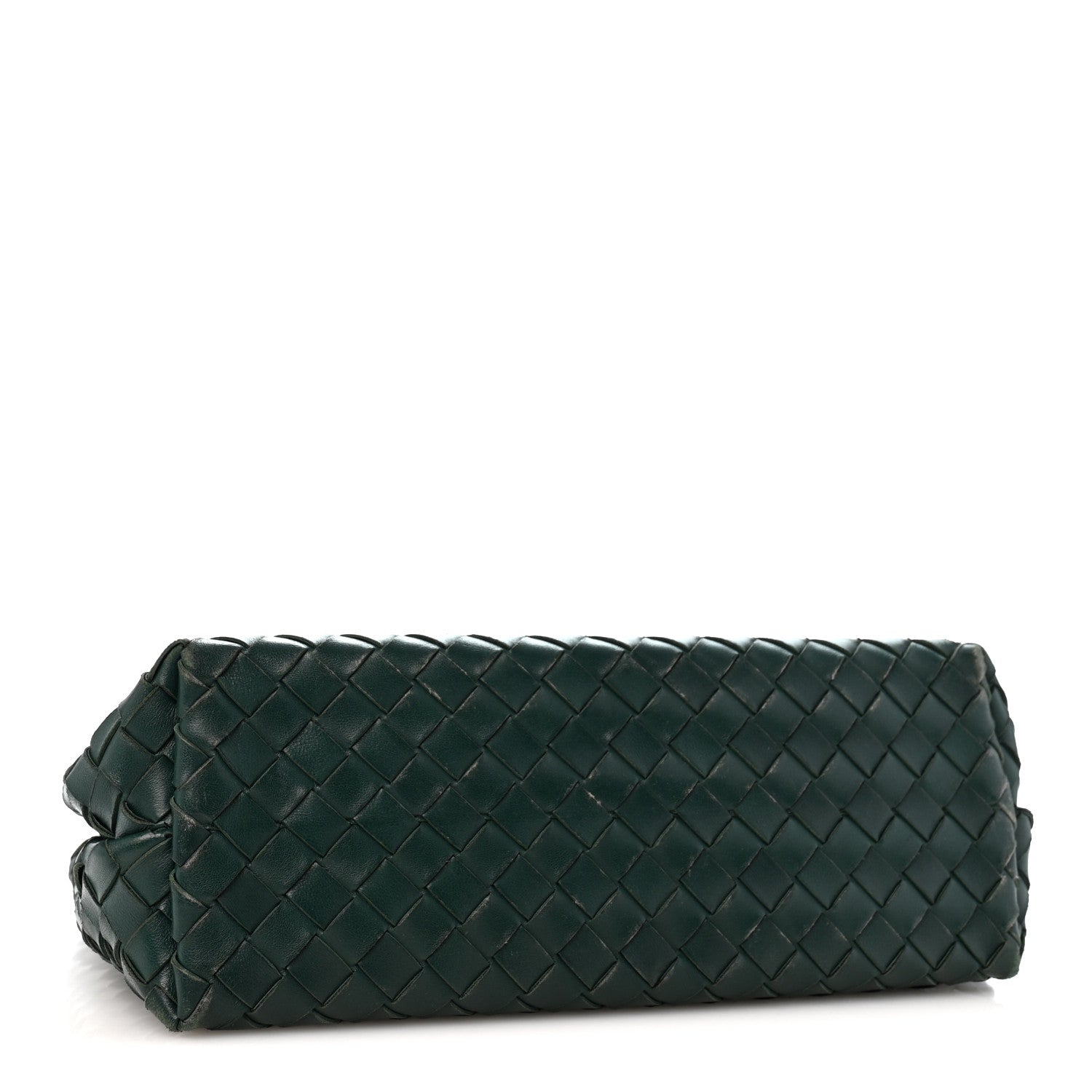 Bottega Veneta Nappa Intrecciato Medium Andiamo Shoulder Bag Emerald Green 3 of 12