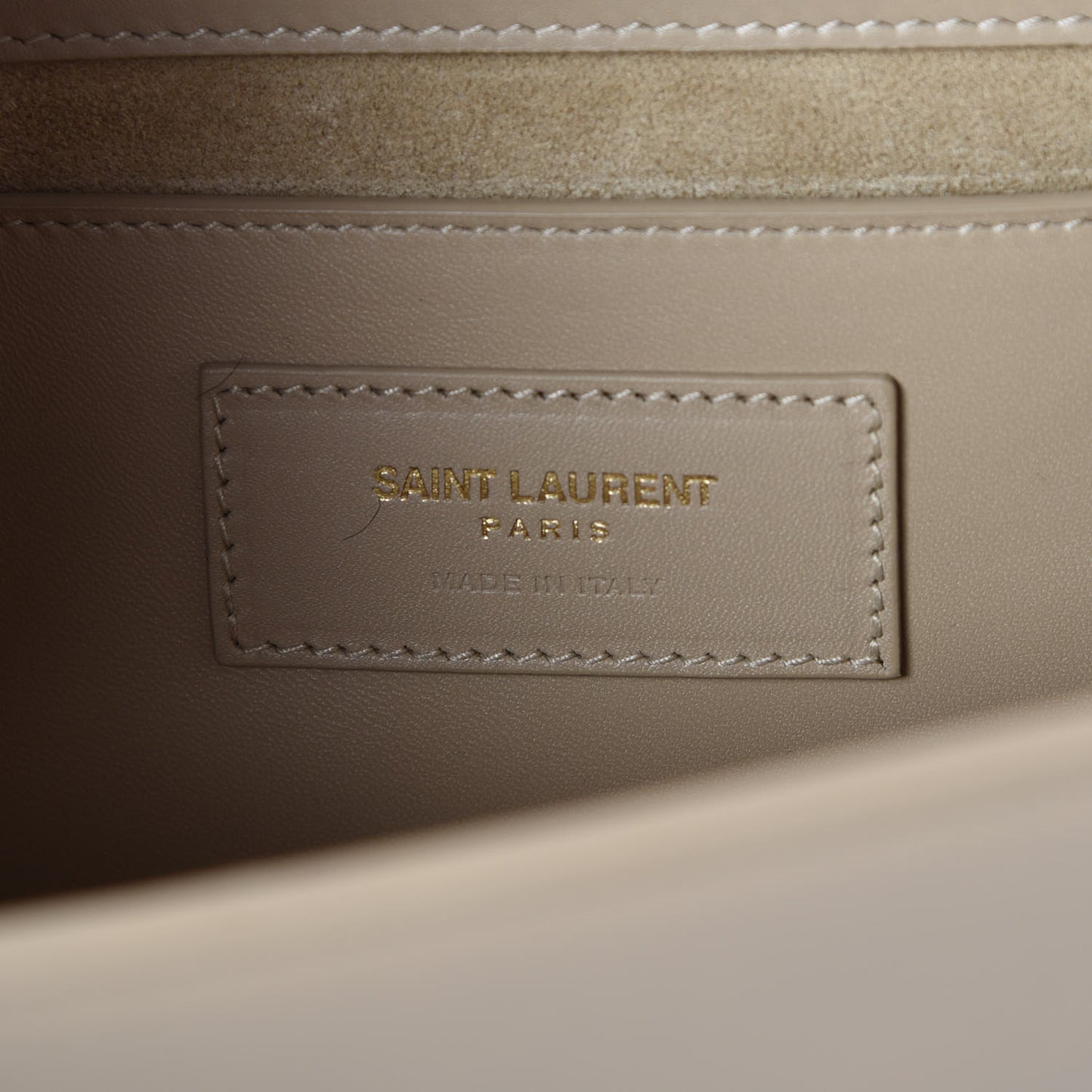 Calfskin Classic Monogram Tassel Clutch Lino