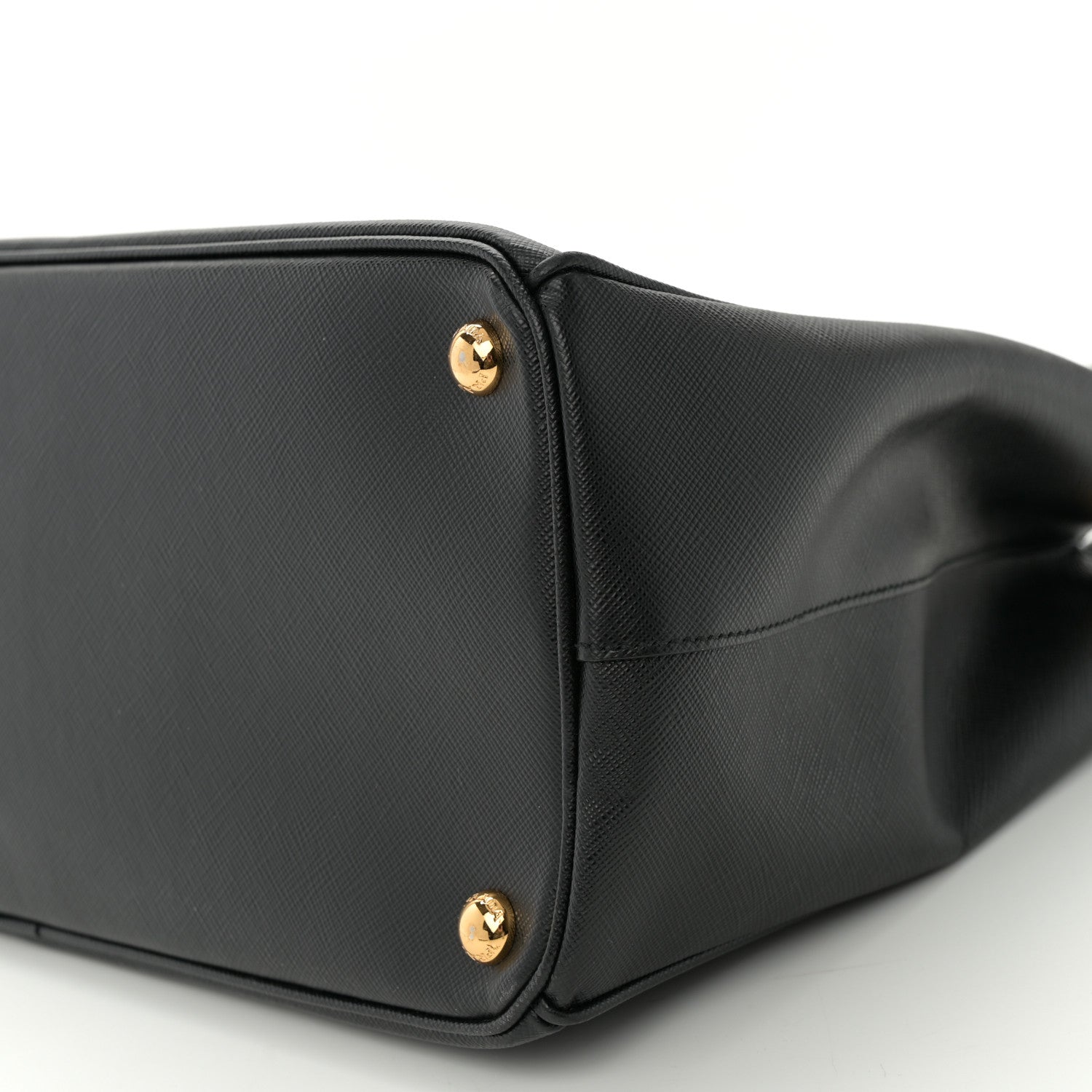 Prada Saffiano Lux Large Galleria Double Zip Tote Black 10 of 12