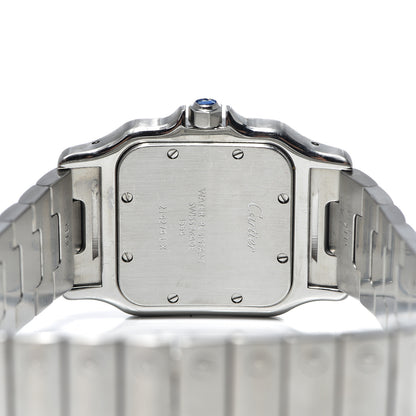 Cartier Stainless Steel 29mm Santos De Galbee Quartz Watch 5 of 10