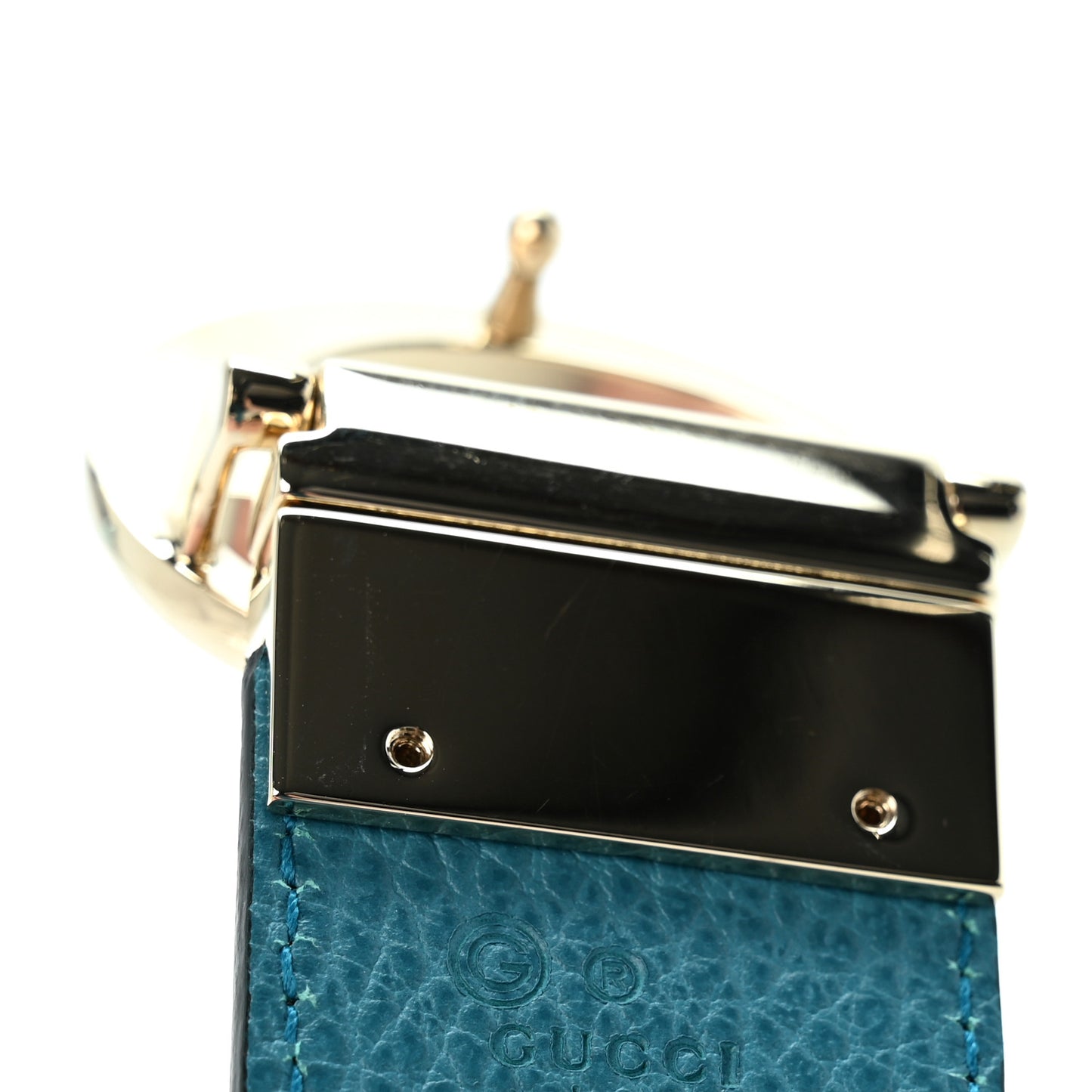Dollar Calfskin 1973 Reversible Belt 100 40 Black Mineral Blue