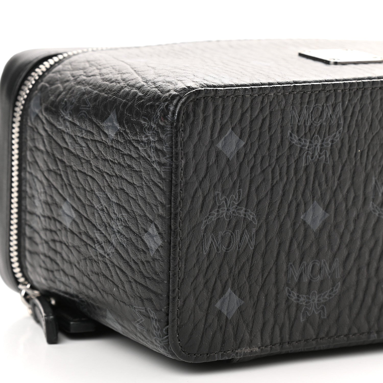 MCM Visetos Medium Rockstar Vanity Case Black 8 of 9