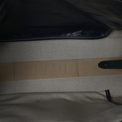Goyard Goyardine Bellechasse Biaude MM Tote  Navy Blue 5 of 10
