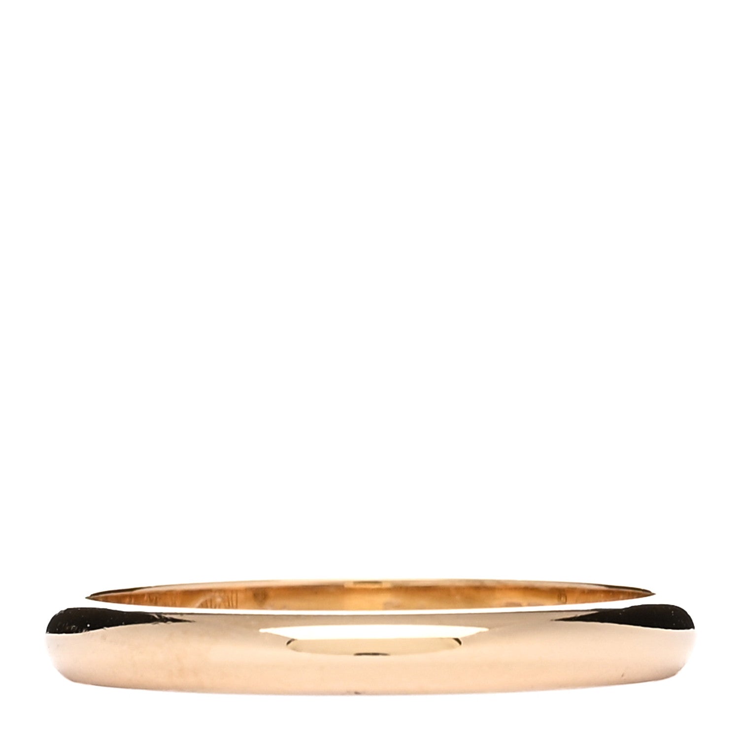 Cartier 18K Yellow Gold 2.5mm 1895 Wedding Band Ring 54 6.75 1 of 5