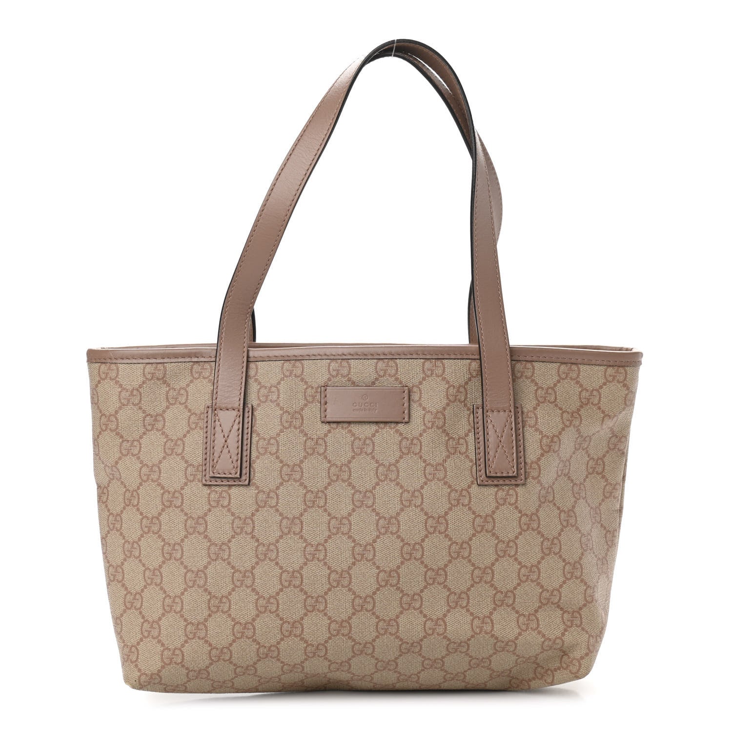 Gucci GG Supreme Monogram Small Joy Tote Porcelain Rose 1 of 11