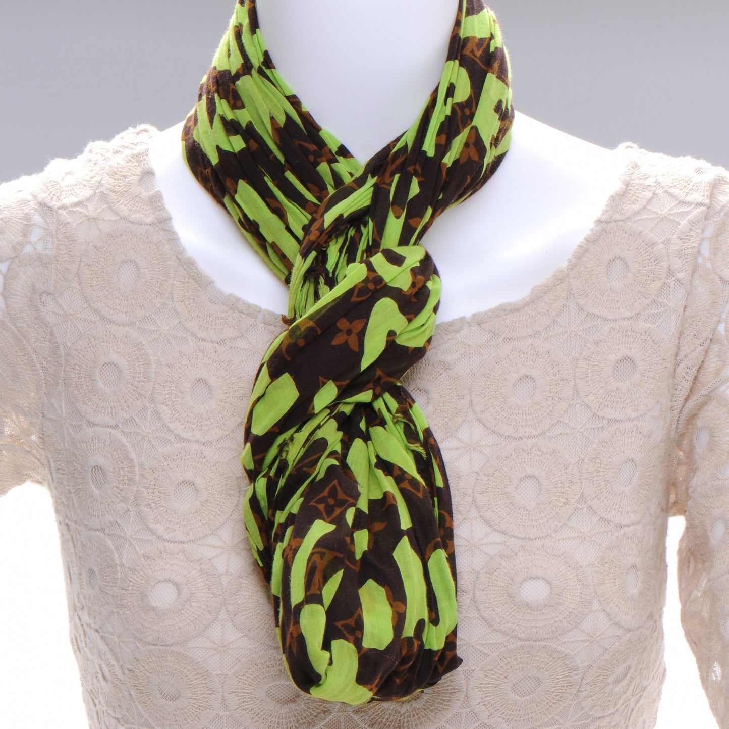 Cotton Graffiti Green