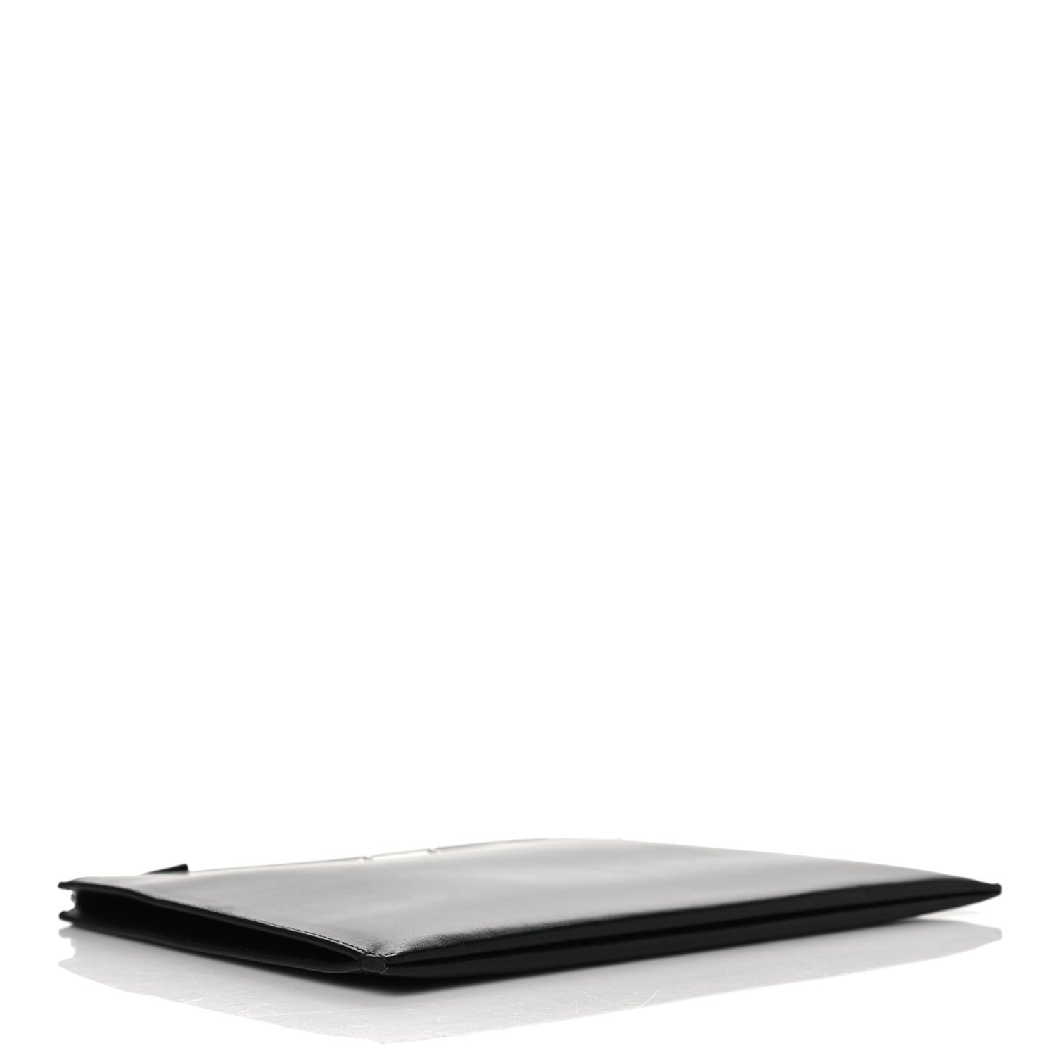 Saint Laurent Calfskin Zipped Clutch Black 4 of 8
