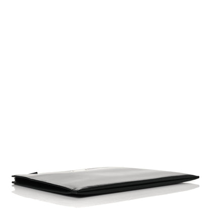 Saint Laurent Calfskin Zipped Clutch Black 4 of 8