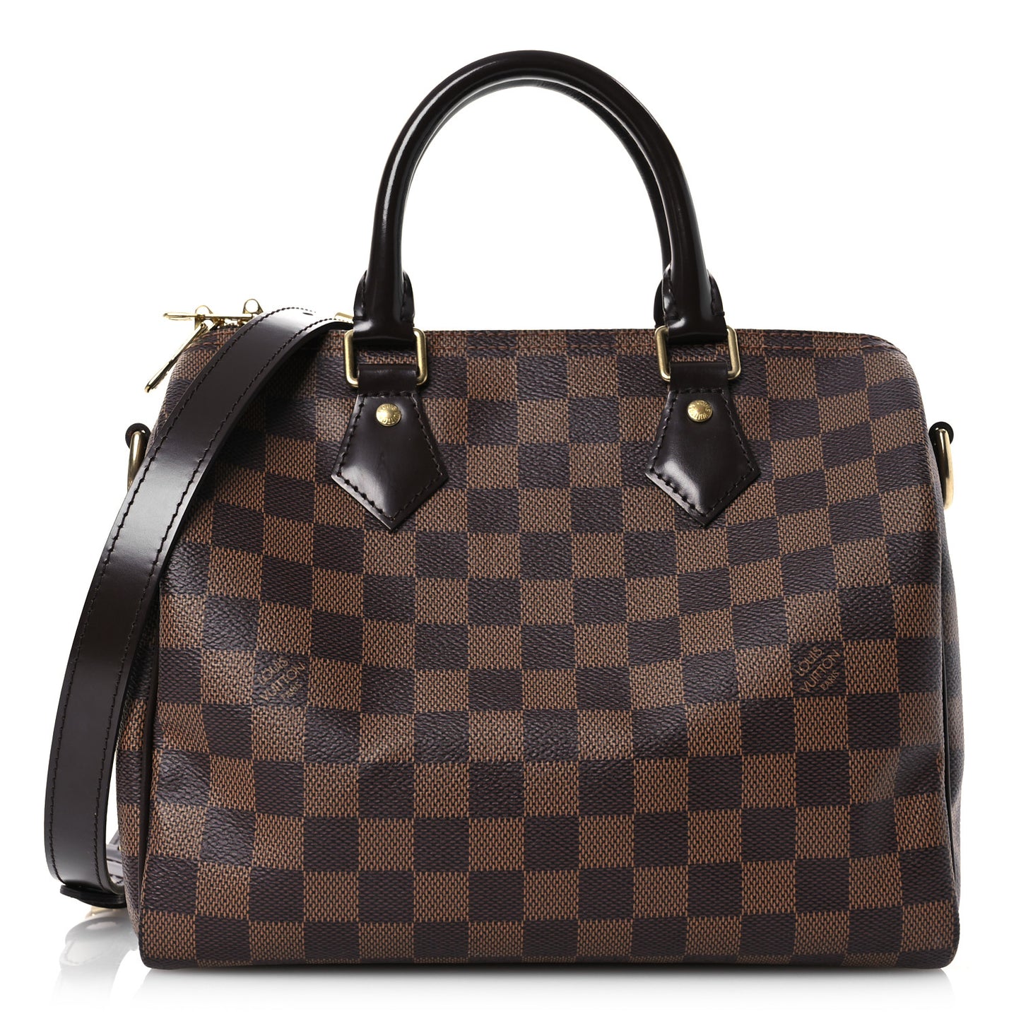 Damier Ebene Speedy Bandouliere 25