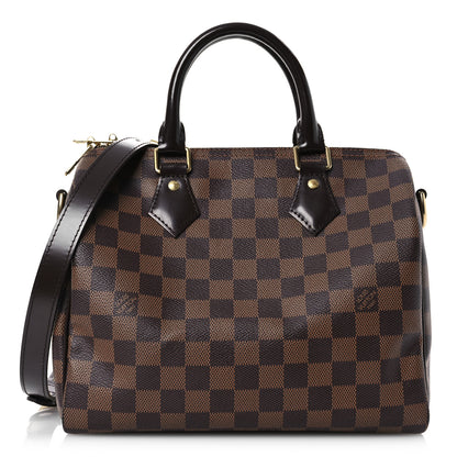 Louis Vuitton Damier Ebene Speedy Bandouliere 25 1 of 13