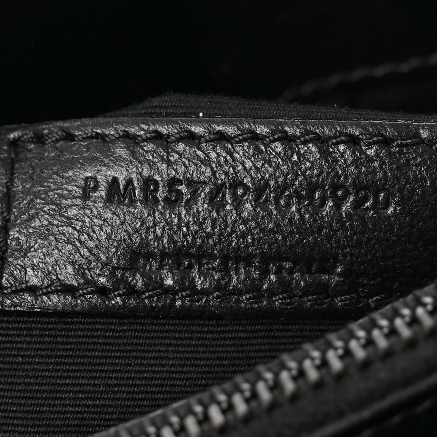 Calfskin Y Quilted Monogram Monochrome Medium Loulou Chain Satchel Black
