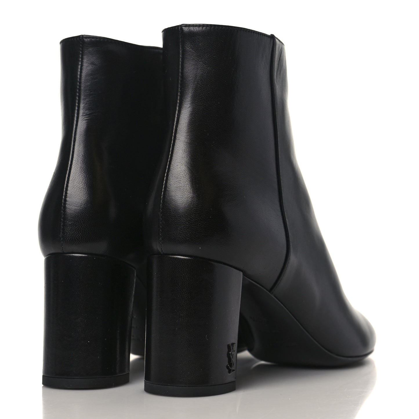 Nappa Vendome Loulou Ankle Zip Boots 39.5 Black
