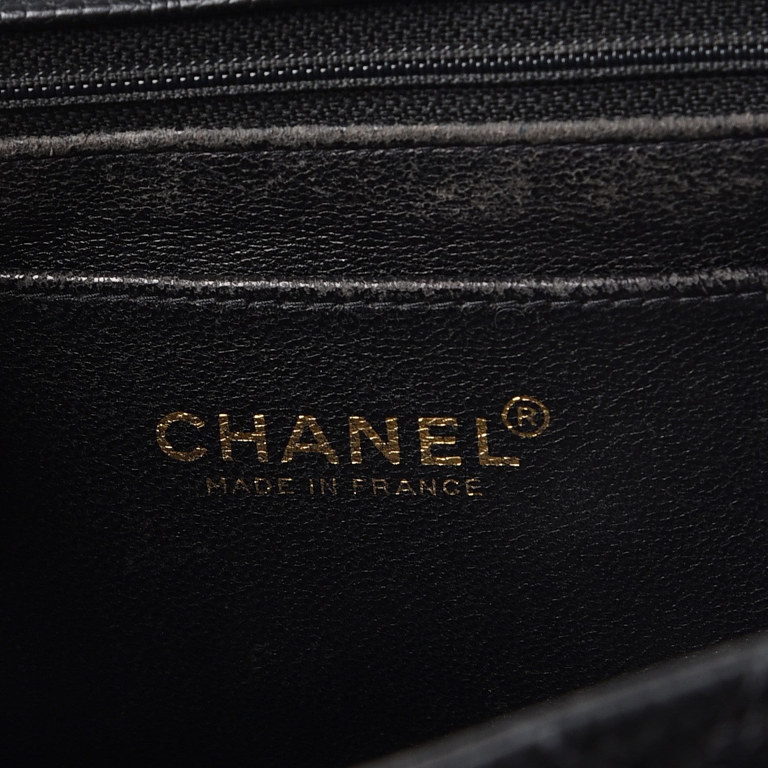 Chanel Caviar Quilted Jumbo Single Flap Black 6 of 12