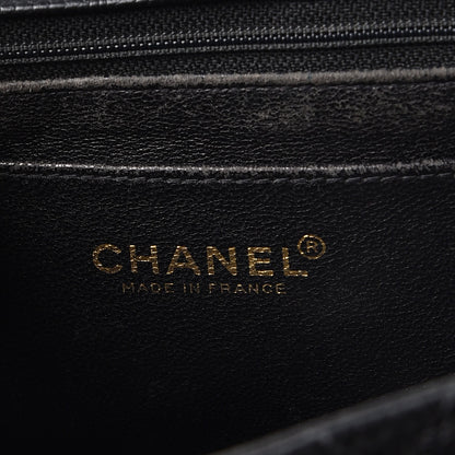 Chanel Caviar Quilted Jumbo Single Flap Black 6 of 12