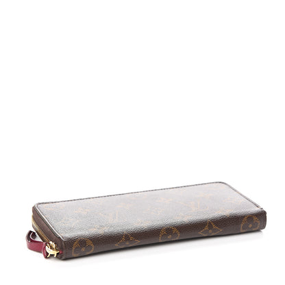 Louis Vuitton Monogram Clemence Wallet Fuchsia 3 of 7