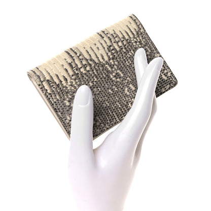 Louis Vuitton Lizard Pocket Organizer Argento 2 of 9