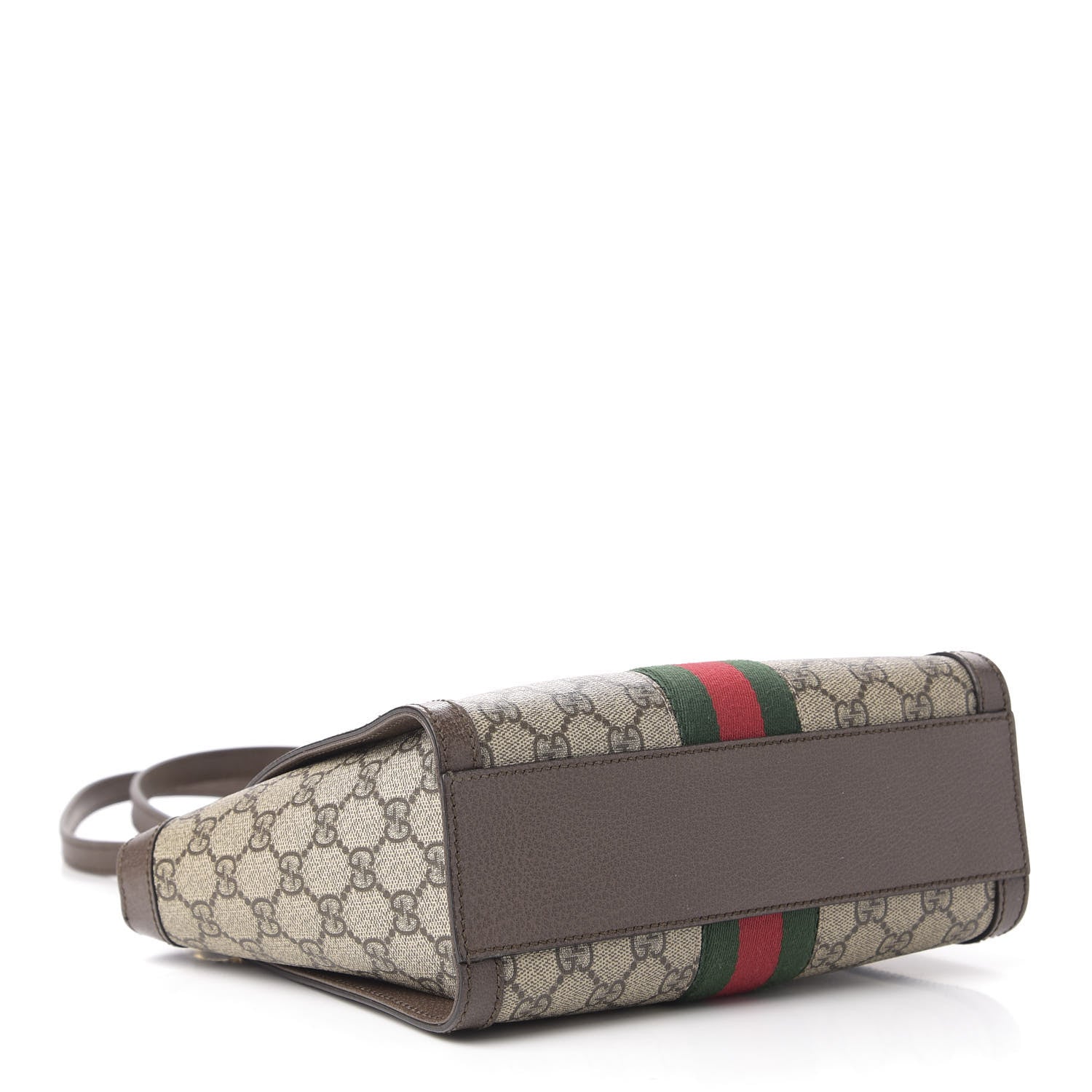 Gucci GG Supreme Monogram Small Ophidia Tote Bag Brown 4 of 14