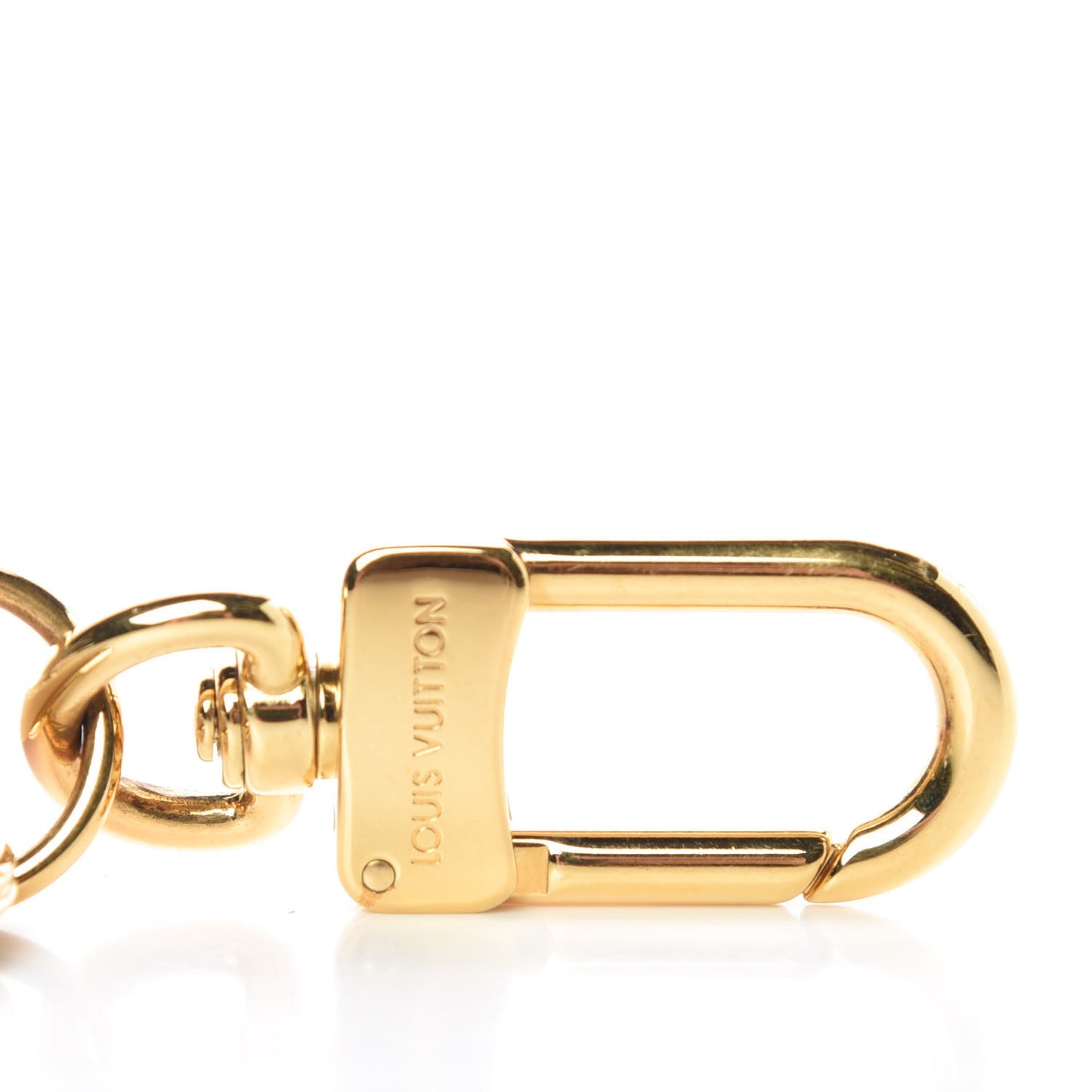 Damier Azur 2018 Christmas Animation Bag Charm Key Ring
