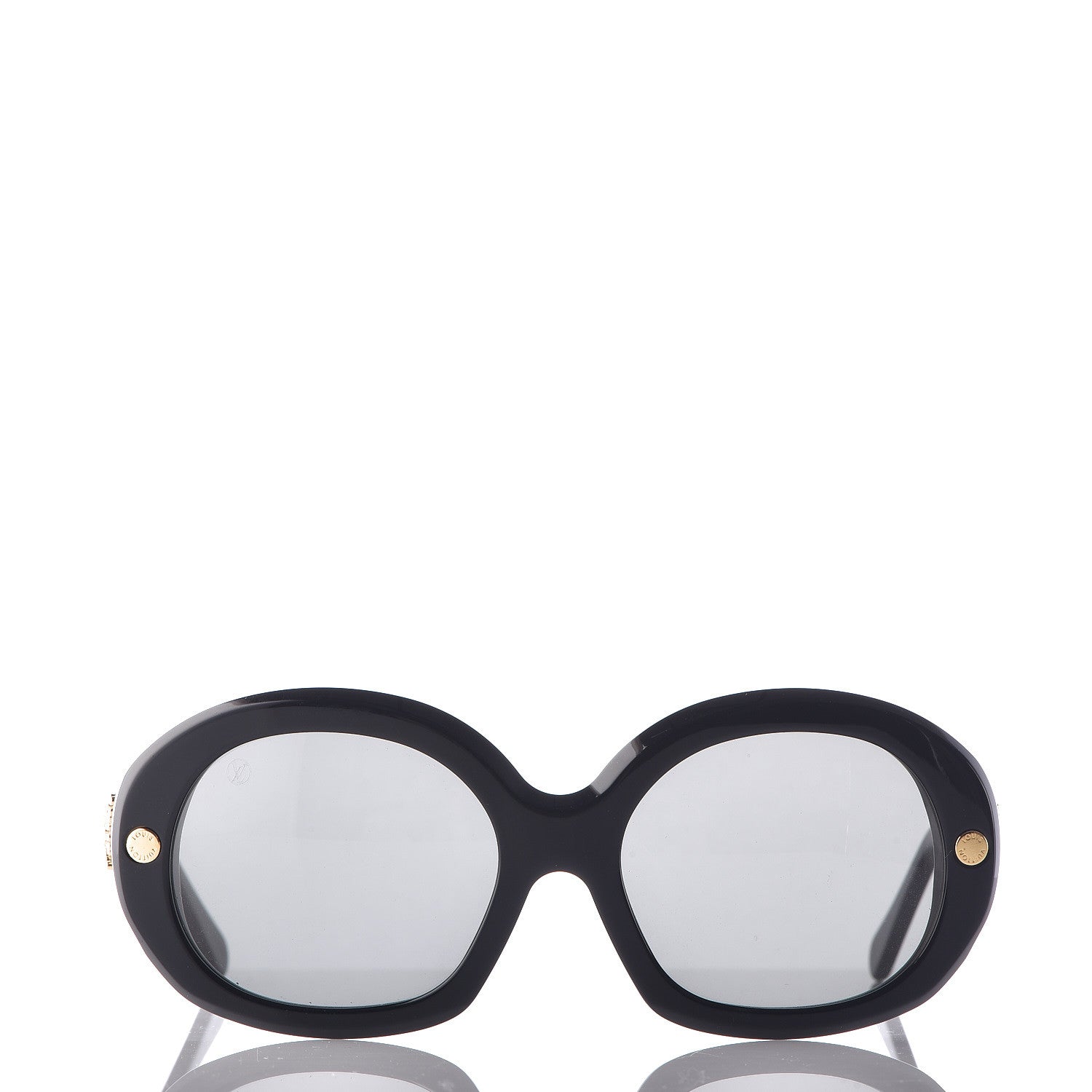 Louis Vuitton Studded La Piscine Sunglasses Z1049U Black 2 of 7