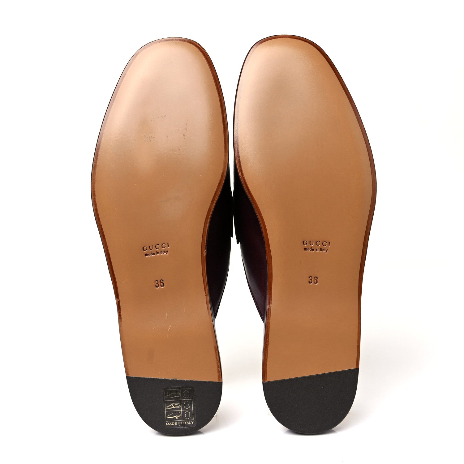 Gucci Web Tassel Women's GG Mules 36 Bordeaux Ruby 5 of 9