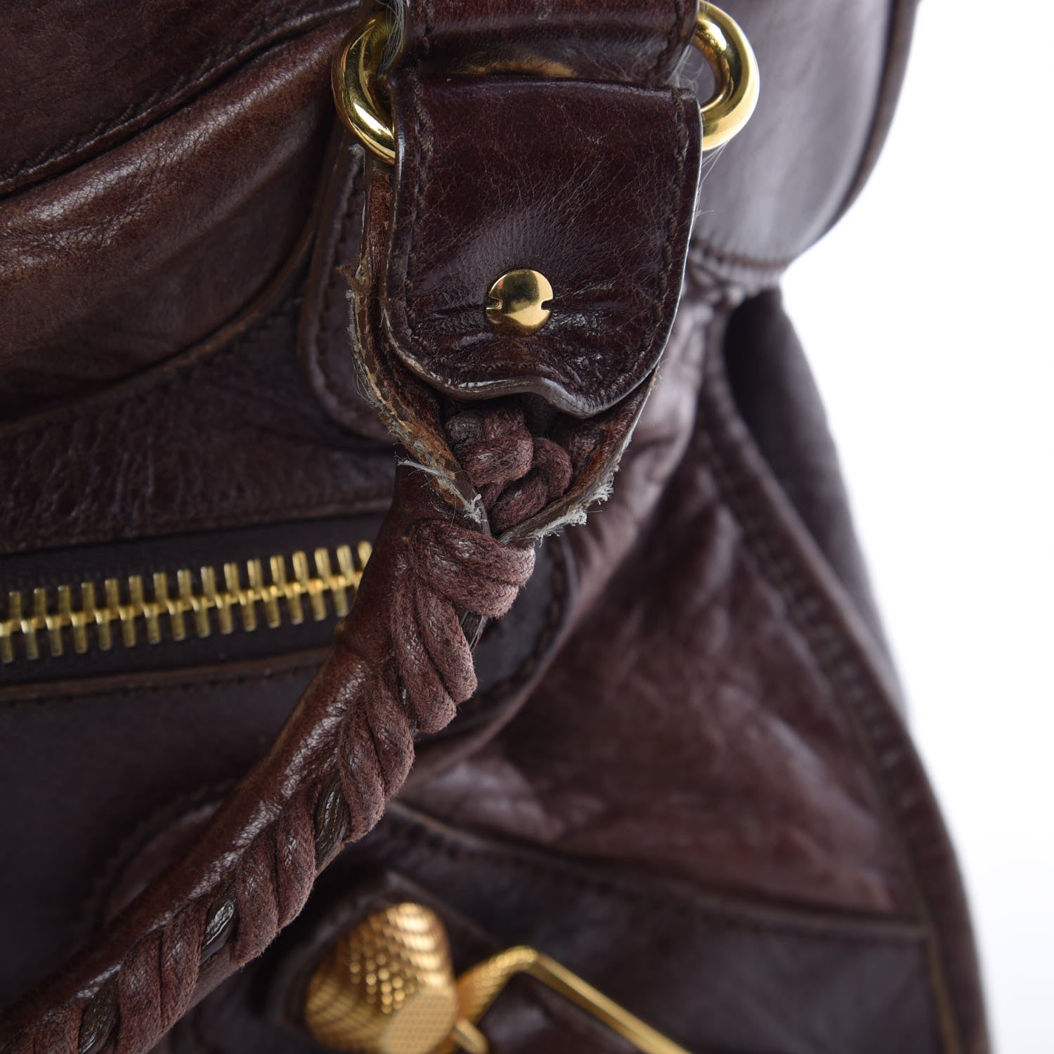 Balenciaga Agneau Giant 21 Gold Hardware City Dark Brown 13 of 17