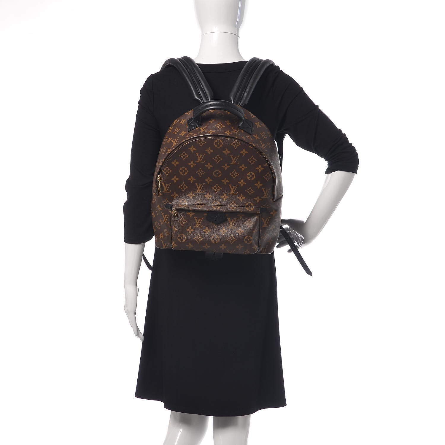 Louis Vuitton Monogram Palm Springs Backpack MM 2 of 8