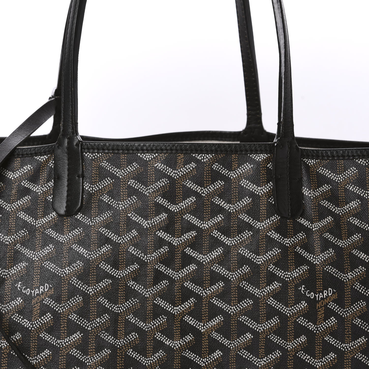 Goyard Goyardine Saint Louis PM Black 8 of 9