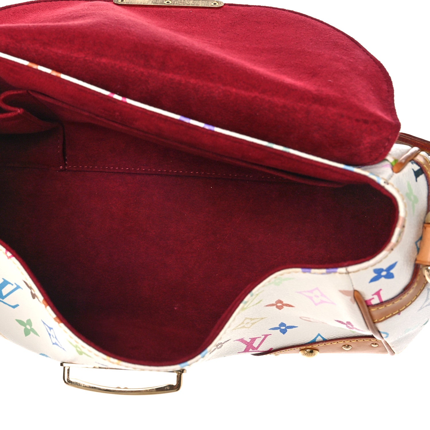 Louis Vuitton Monogram Multicolor Beverly MM White 5 of 9