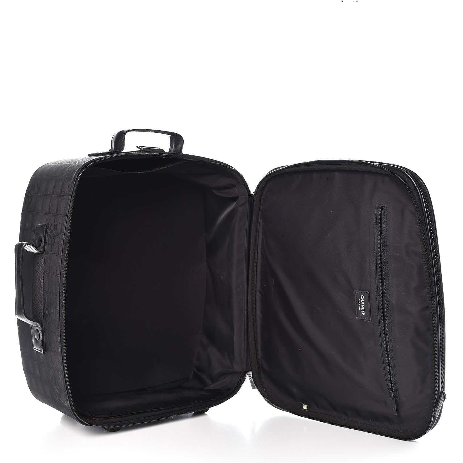 Chanel Nylon Travel Trolley Black 7 of 38