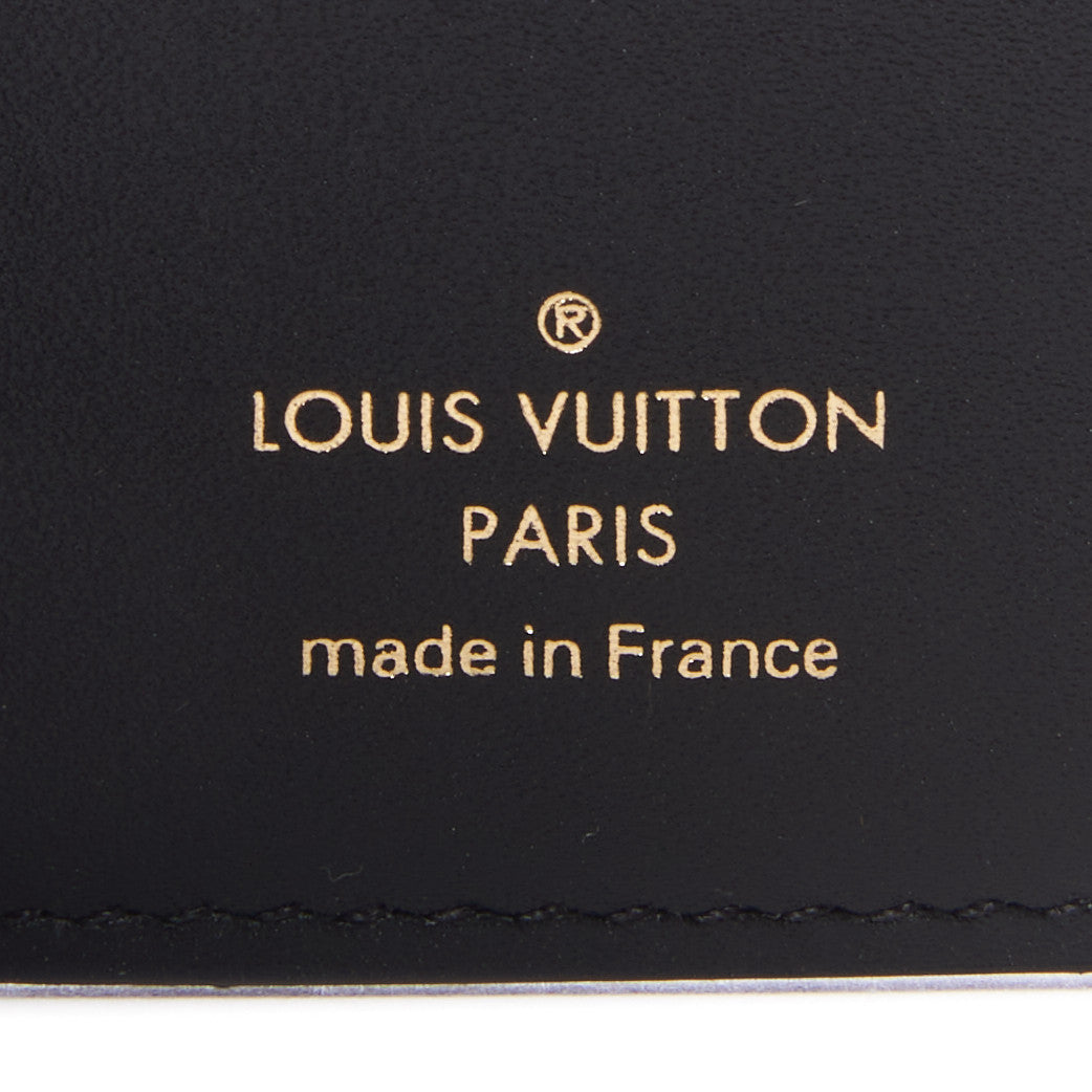 Monogram Flower Lock Compact Wallet