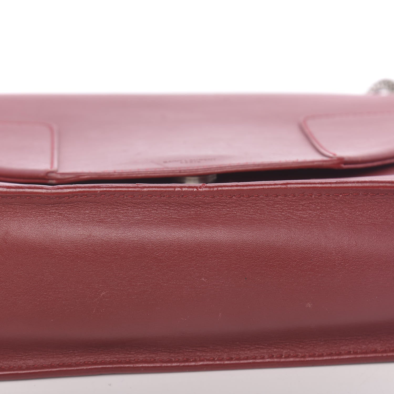 Saint Laurent Calfskin Medium Classic Betty Red 8 of 18