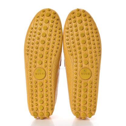 Gucci Bright Diamante Mens Driver Loafers 9 Bumblebee 5 of 7
