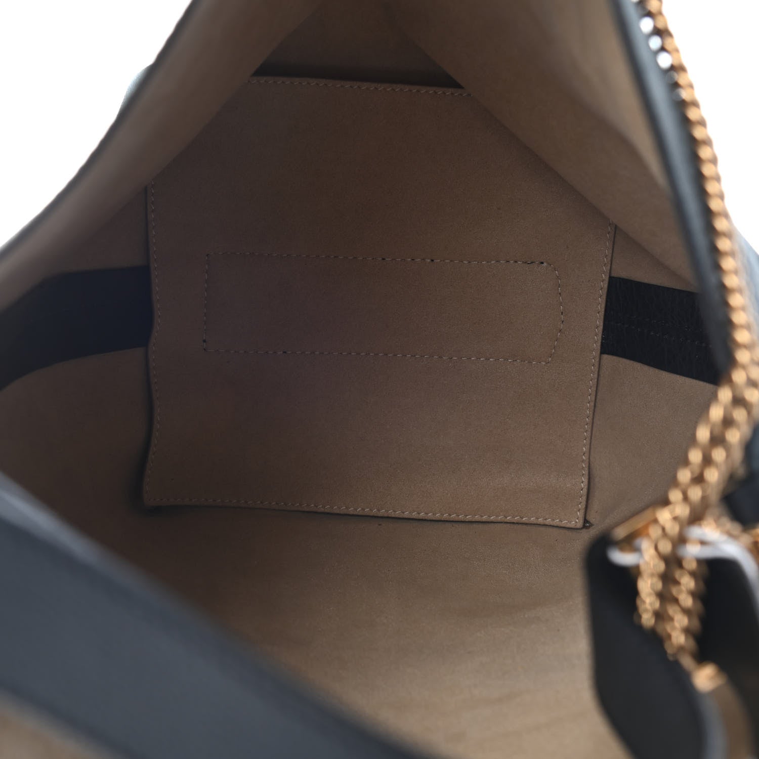 Givenchy Suede Crinkled Patent Deerskin Medium GV Bucket Bag Aubergine 4 of 6