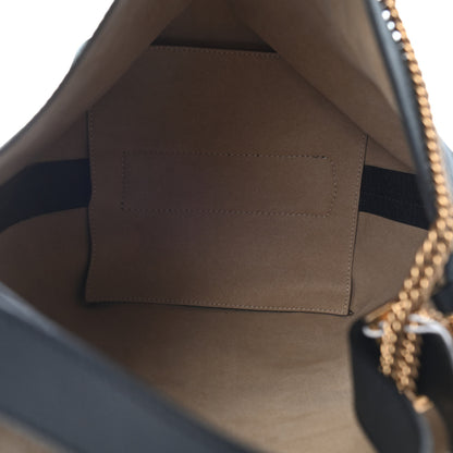 Givenchy Suede Crinkled Patent Deerskin Medium GV Bucket Bag Aubergine 4 of 6